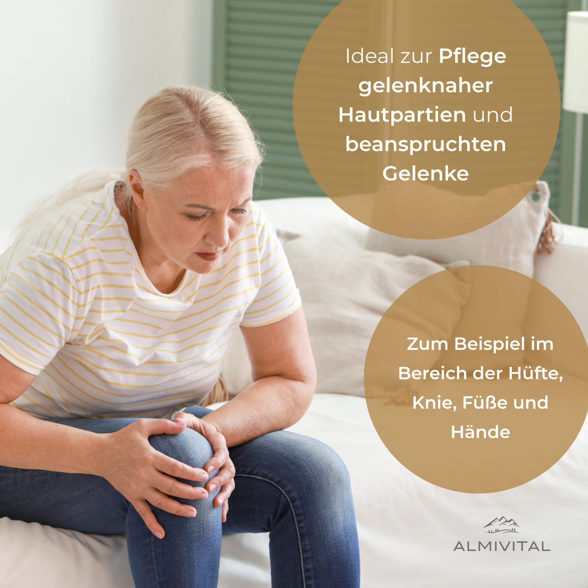 ALMIVITAL Gelenkfit Gel Forte mit Weizenkeimöl und Myrrhe 250ml