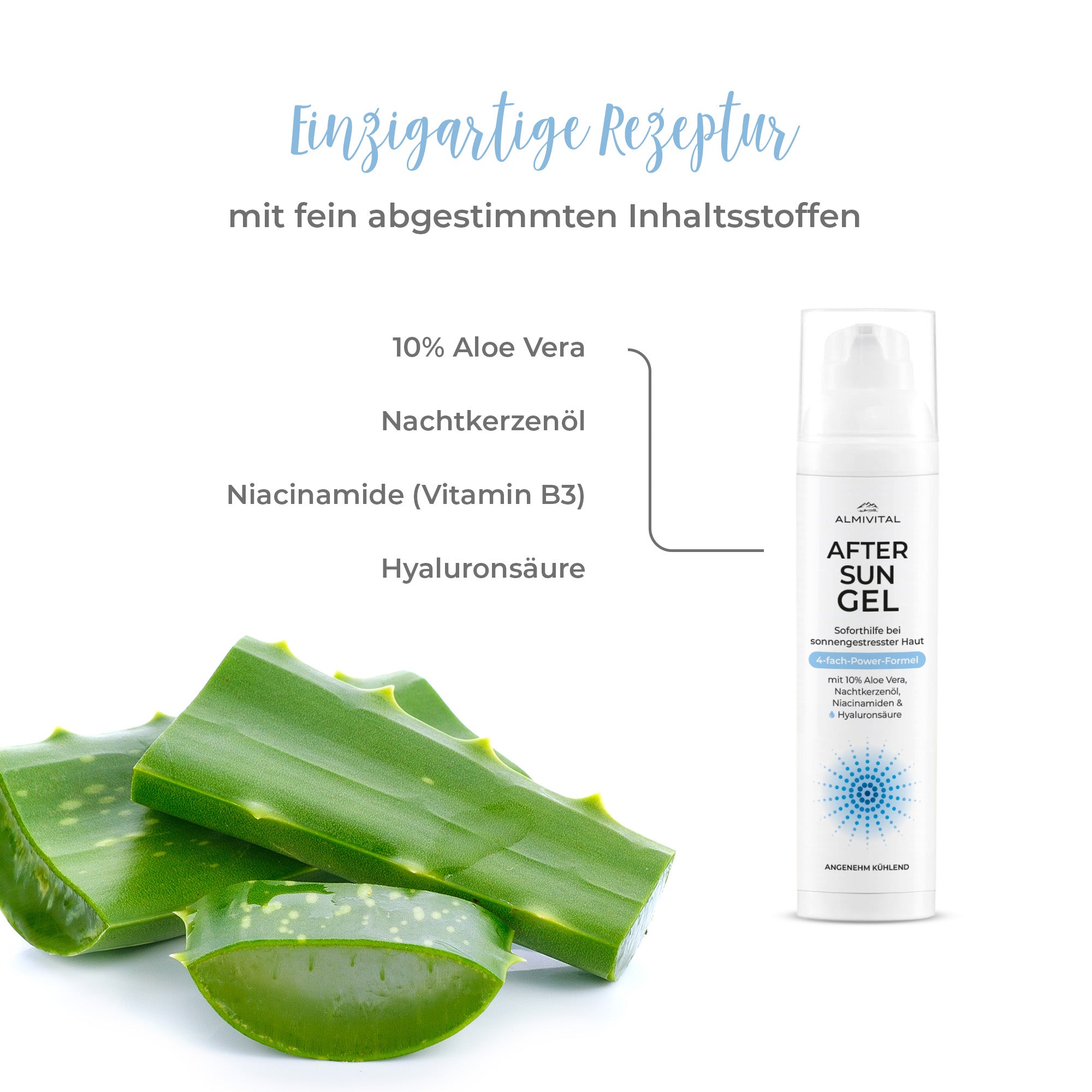 ALMIVITAL After Sun Gel – Sanfte Soforthilfe für sonnengestresste Haut 200ml