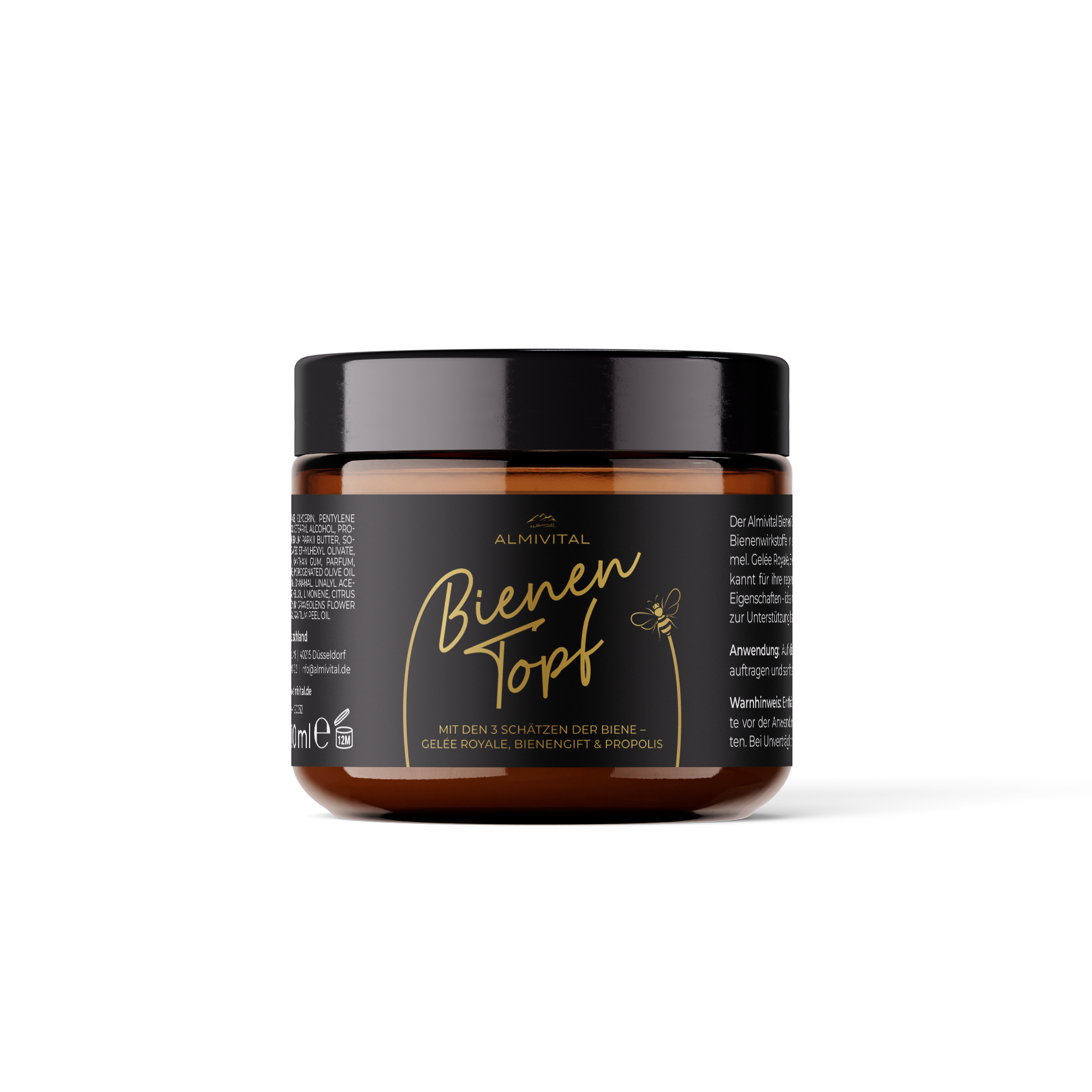 ALMIVITAL BienenTopf – Die Kraft der Bienen für regenerierte & geschützte Haut 100ml