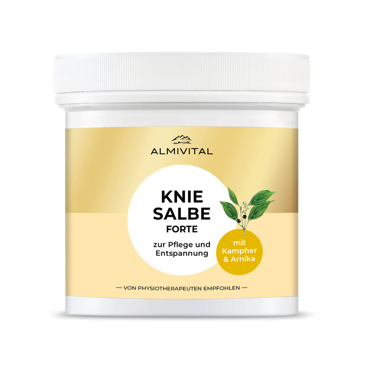 ALMIVITAL Kniesalbe FORTE 500 ml – Intensivpflege für stark beanspruchte Knie