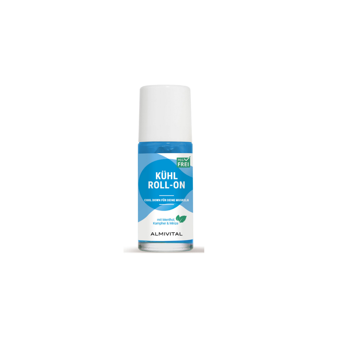 ALMIVITAL Kühl Roll-On 50 ml – mit Minze, Menthol und Kampher