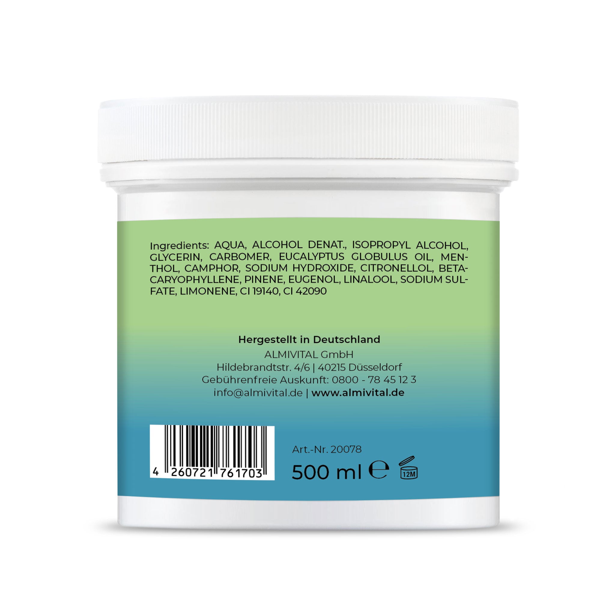 ALMIVITAL Power Kühlgel 500ml