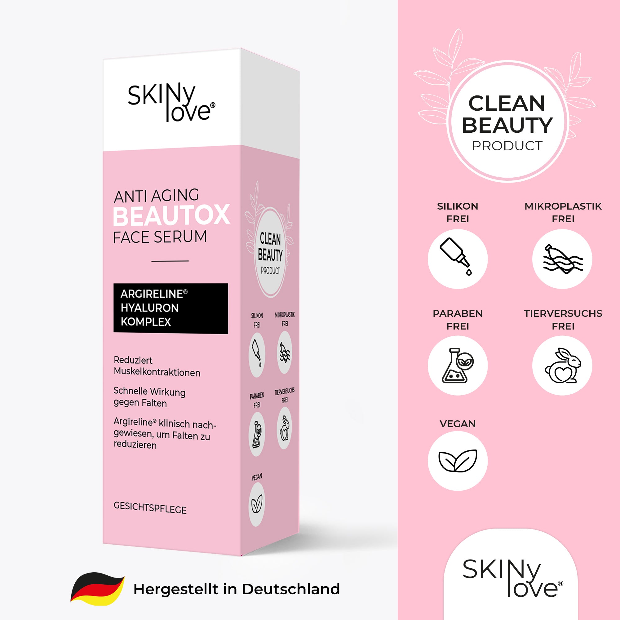 SKINylove® Beautox Serum 30ml – Anti-Aging-Power für jugendlich glatte Haut!