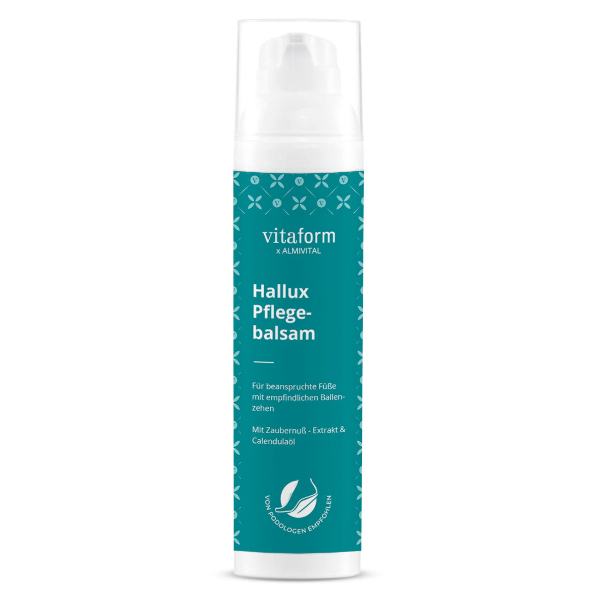 VITAFORM x ALMIVITAL Hallux Pflegebalsam 200 ml – Wohltuende Pflege bei Ballenzehen & empfindlichen Füßen