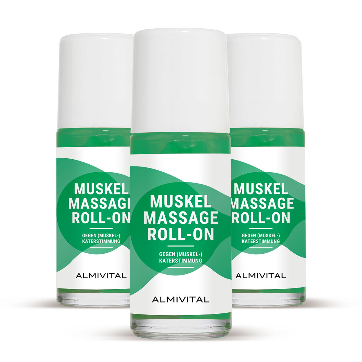 ALMIVITAL Muskel Massage Roll-On 50 ml – Entspannung mit Magnesium-Öl für müde Muskeln