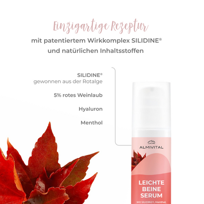 ALMIVITAL Leichte Beine Spray 250 ml – Erfrischung und Pflege für müde Beine