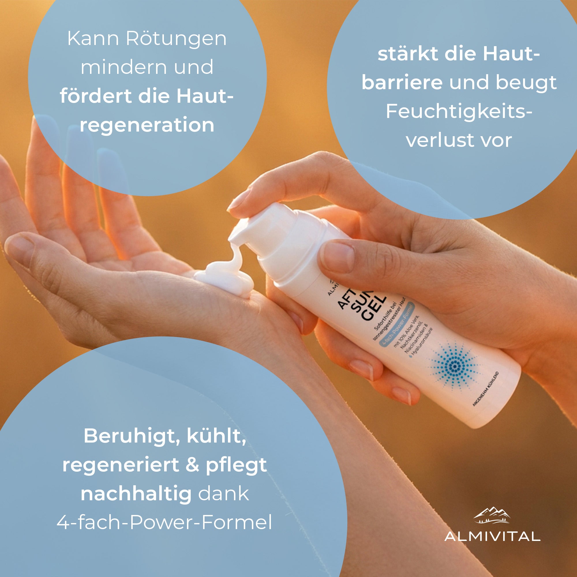 ALMIVITAL After Sun Gel – Sanfte Soforthilfe für sonnengestresste Haut 200ml
