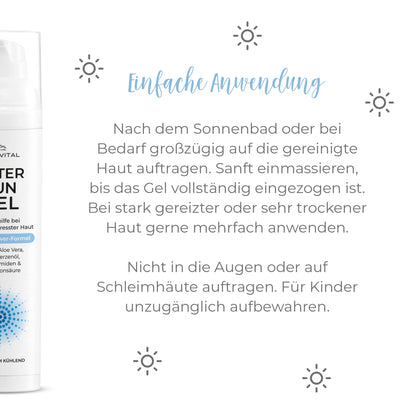 ALMIVITAL After Sun Gel – Sanfte Soforthilfe für sonnengestresste Haut 200ml
