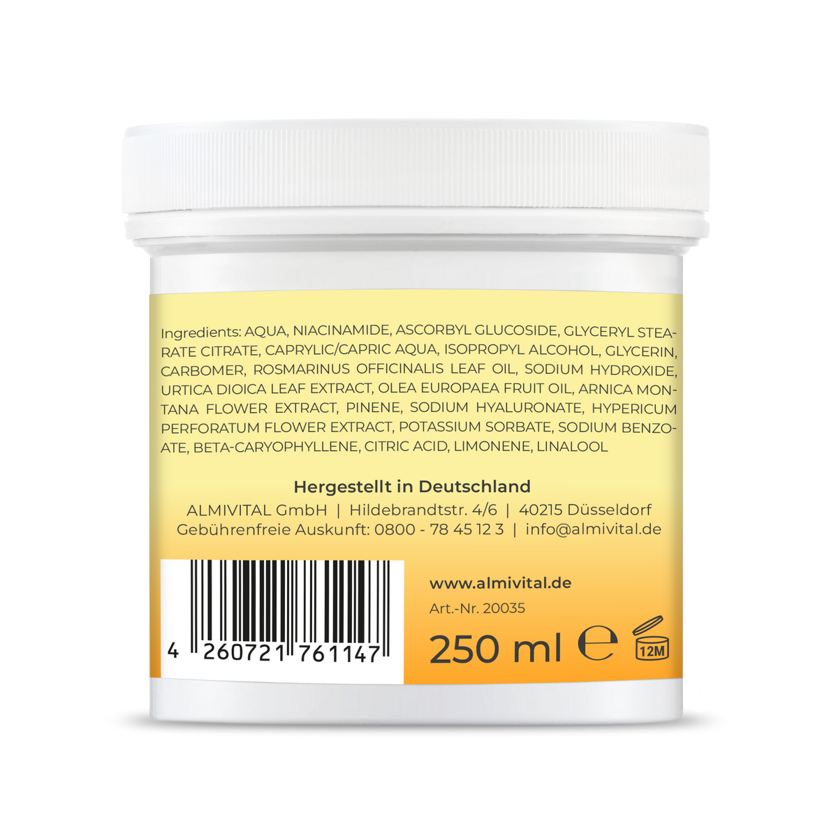 ALMIVITAL ARTHRO PLUS GEL mit 5% Brennnessel – Pflege für beanspruchte Körperregionen  250ml