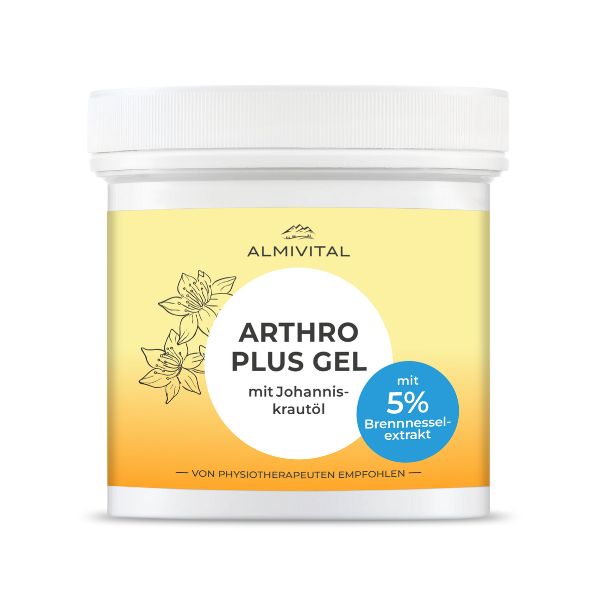 ALMIVITAL ARTHRO PLUS GEL mit 5% Brennnessel – Pflege für beanspruchte Körperregionen  250ml