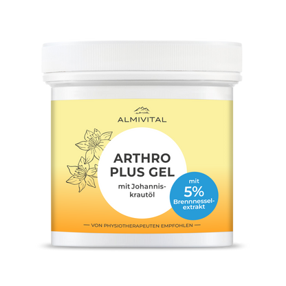 ALMIVITAL ARTHRO PLUS GEL mit 5% Brennnessel – Pflege für beanspruchte Körperregionen  250ml