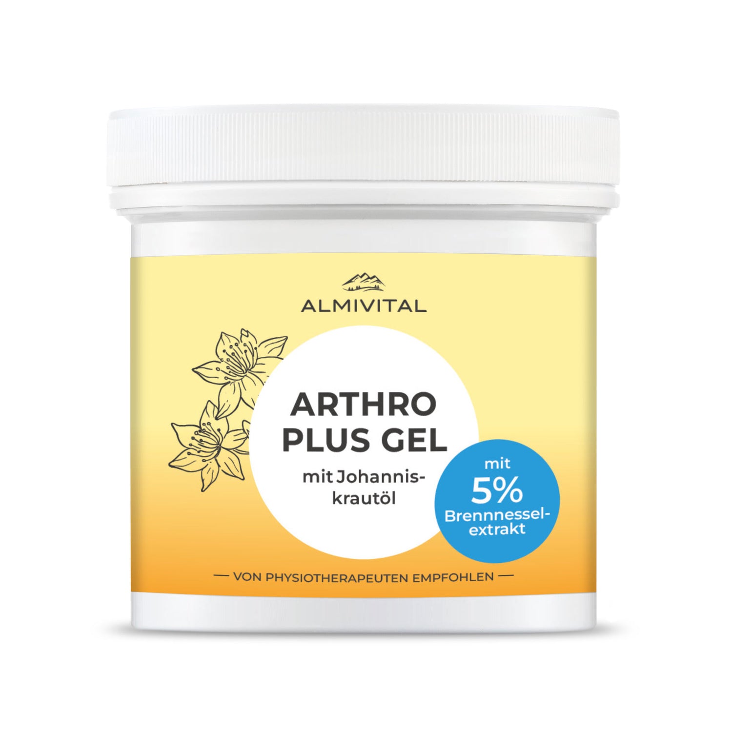 ALMIVITAL ARTHRO PLUS GEL mit 5 % Brennnessel – Pflege bei arthrosebedingter Gelenkbelastung  250ml