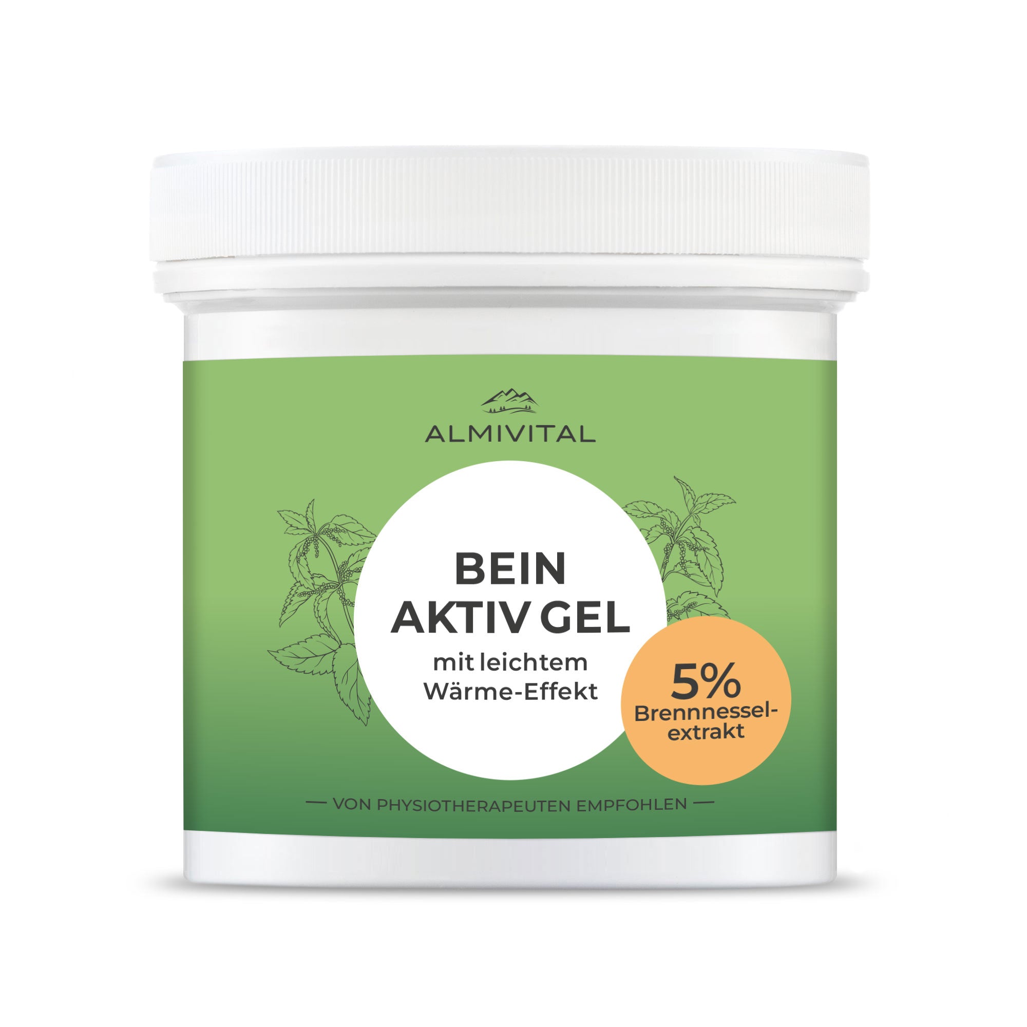 ALMIVITAL Brennnessel Bein-Gel mit Wärme-Effekt 250ml