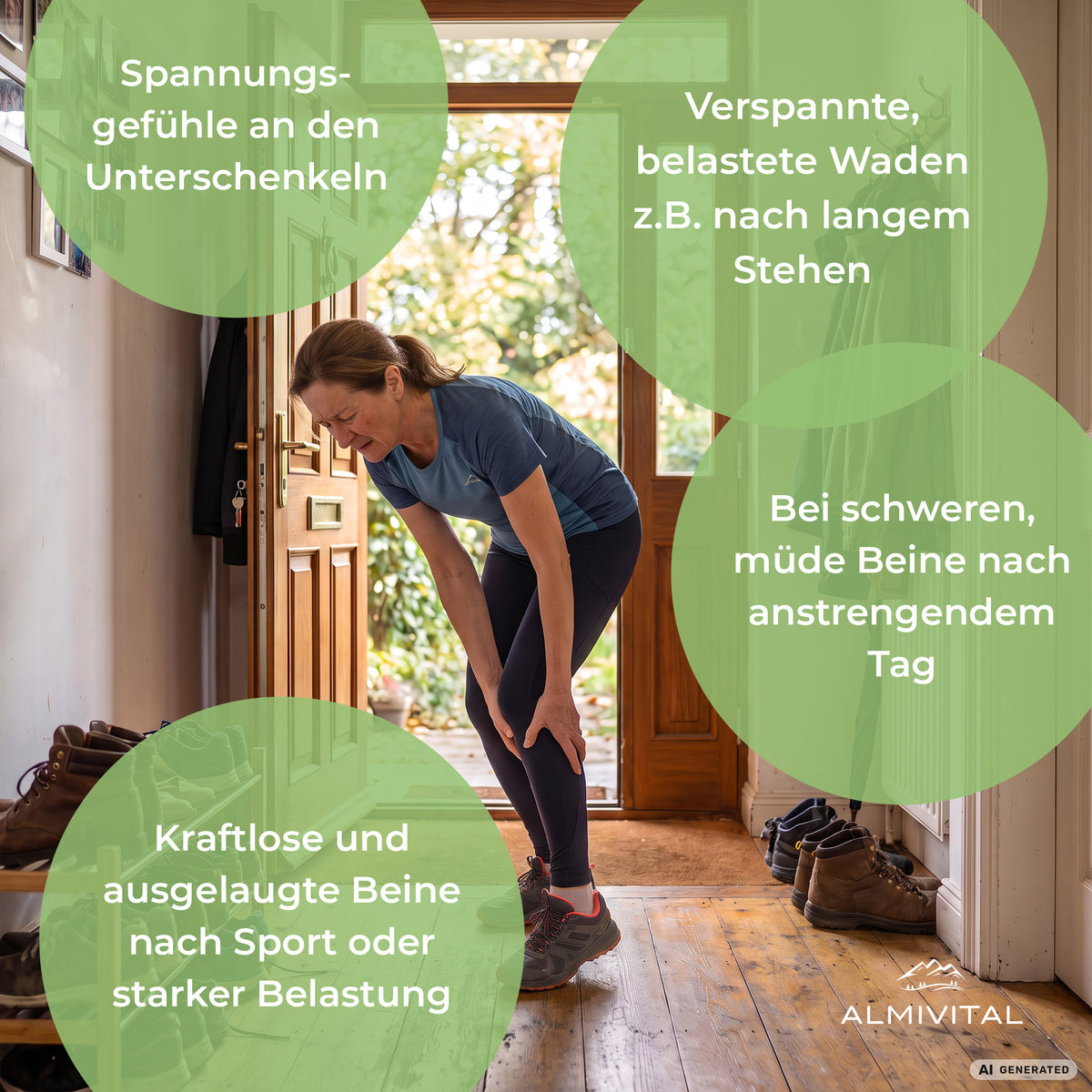ALMIVITAL Bein Aktiv Gel mit Wärme-Effekt 250ml