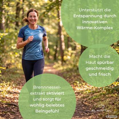 ALMIVITAL Bein Aktiv Gel mit Wärme-Effekt 250ml
