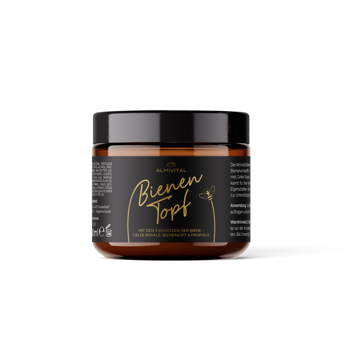 ALMIVITAL BienenTopf – Die Kraft der Bienen für regenerierte &amp; geschützte Haut 100ml