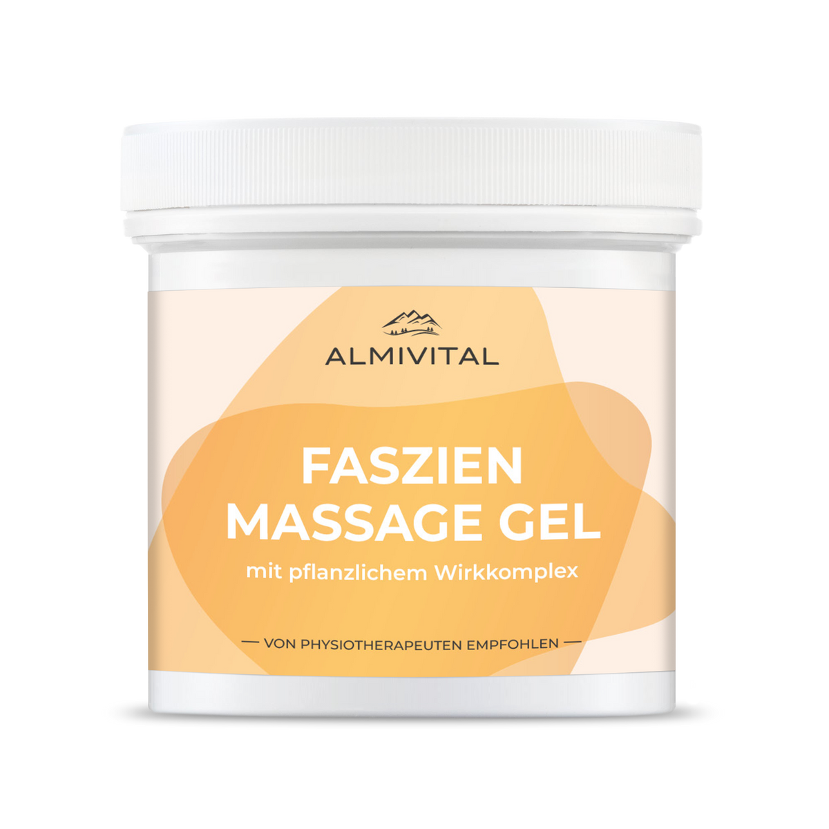 ALMIVITAL Faszien Massage Gel mit Hyaluronsäure und Ingwer-Extrakt – 250 ml für intensive Pflege und Entspannung