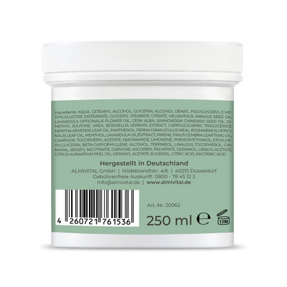 ALMIVITAL Finger &amp; Fußgelenk Salbe mit Zirbelkieferöl und MSM 250ml