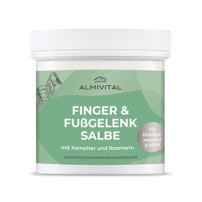 ALMIVITAL Finger- und Fußgelenk Salbe 250ml – Beruhigende Pflege und Beweglichkeit