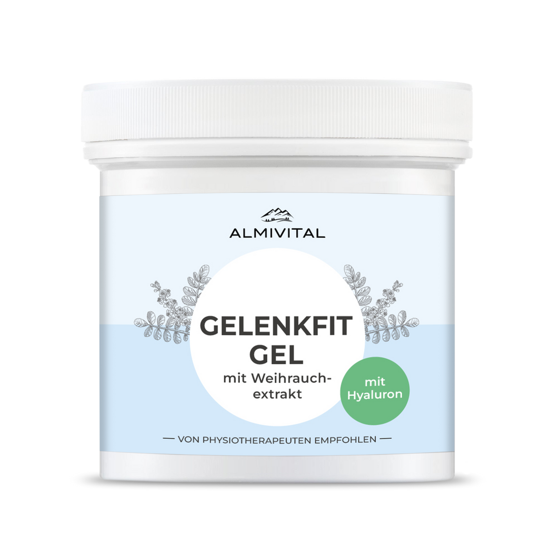 ALMIVITAL Gelenkfit Gel 250ml – Wohltuende Pflege für Gelenke mit Weihrauch &amp; Hyaluron