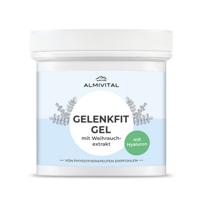 ALMIVITAL Gelenkfit Gel 250ml – Wohltuende Pflege für Gelenke mit Weihrauch &amp; Hyaluron