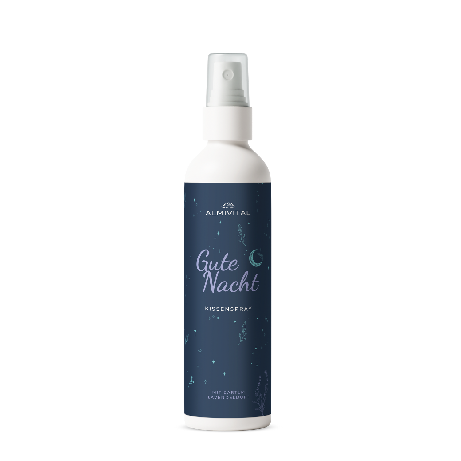 ALMIVITAL Gute Nacht Kopfkissenspray 240 ml – Entspannender Lavendelduft für erholsamen Schlaf