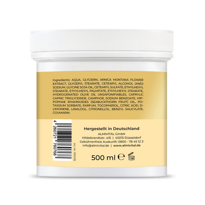 ALMIVITAL Kniesalbe FORTE 500 ml – Intensivpflege für stark beanspruchte Knie