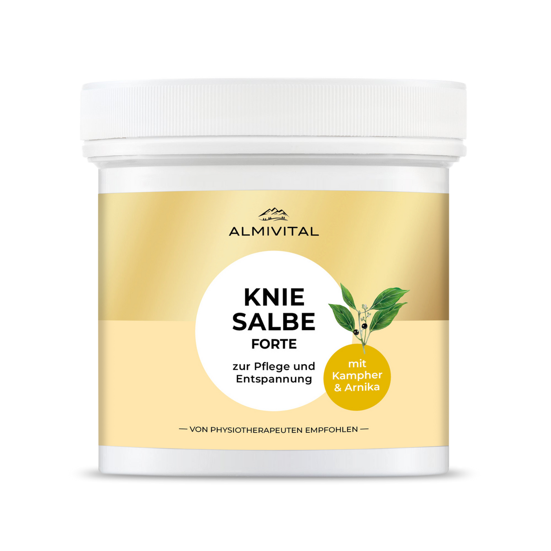 ALMIVITAL Kniesalbe FORTE 500 ml – Intensivpflege für stark beanspruchte Knie