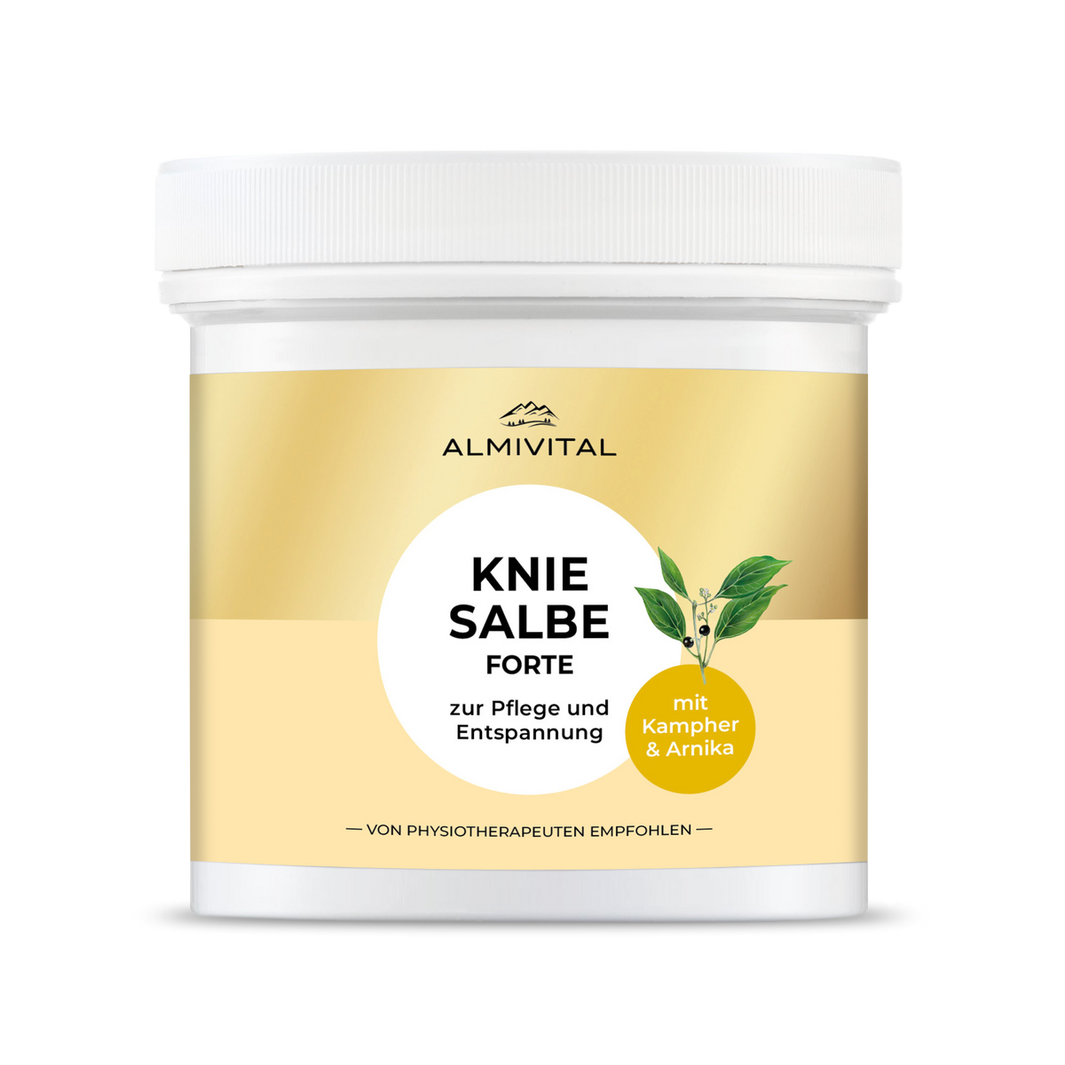 ALMIVITAL Kniesalbe FORTE 500 ml – Intensivpflege für stark beanspruchte Knie