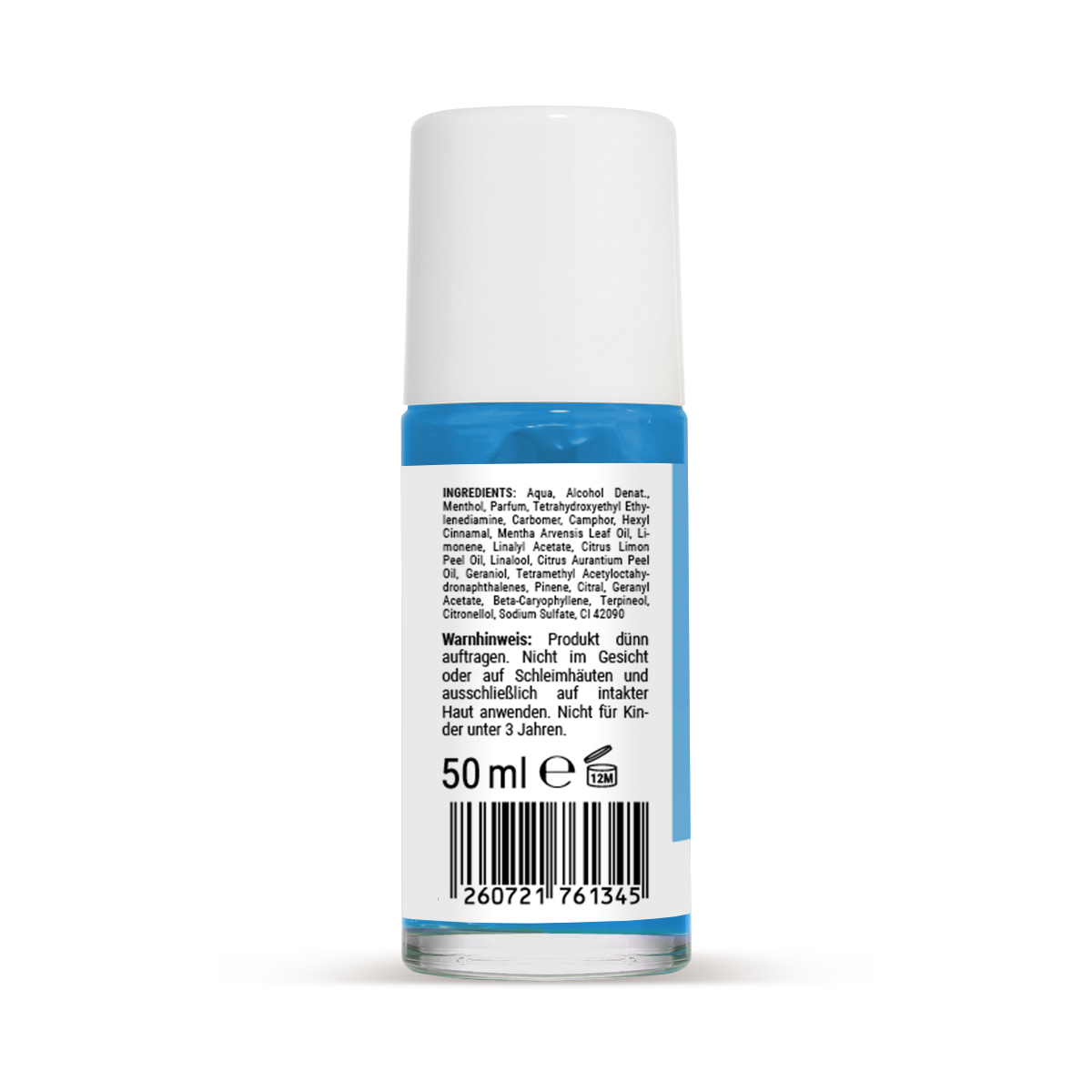 ALMIVITAL Kühl Roll-On 50 ml – mit Minze, Menthol und Kampher