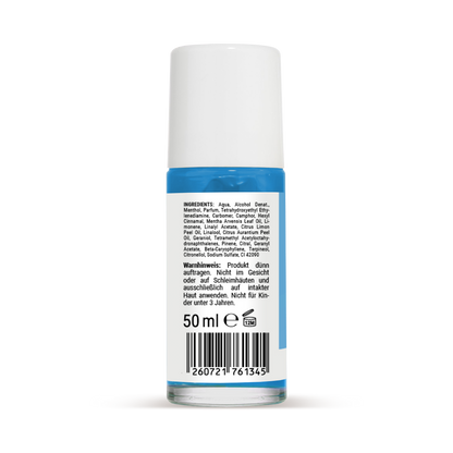 ALMIVITAL Kühl Roll-On 50 ml – mit Minze, Menthol und Kampher