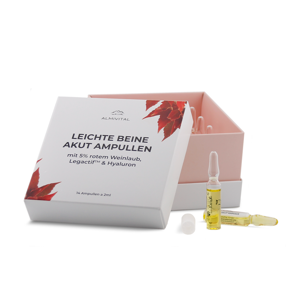 ALMIVITAL Leichte Beine Akut Ampullen, 14x2ml