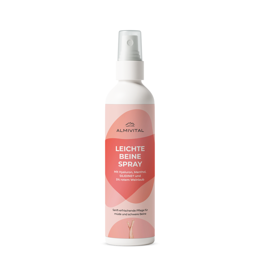 ALMIVITAL Leichte Beine Spray 250 ml – Erfrischung und Pflege für müde Beine