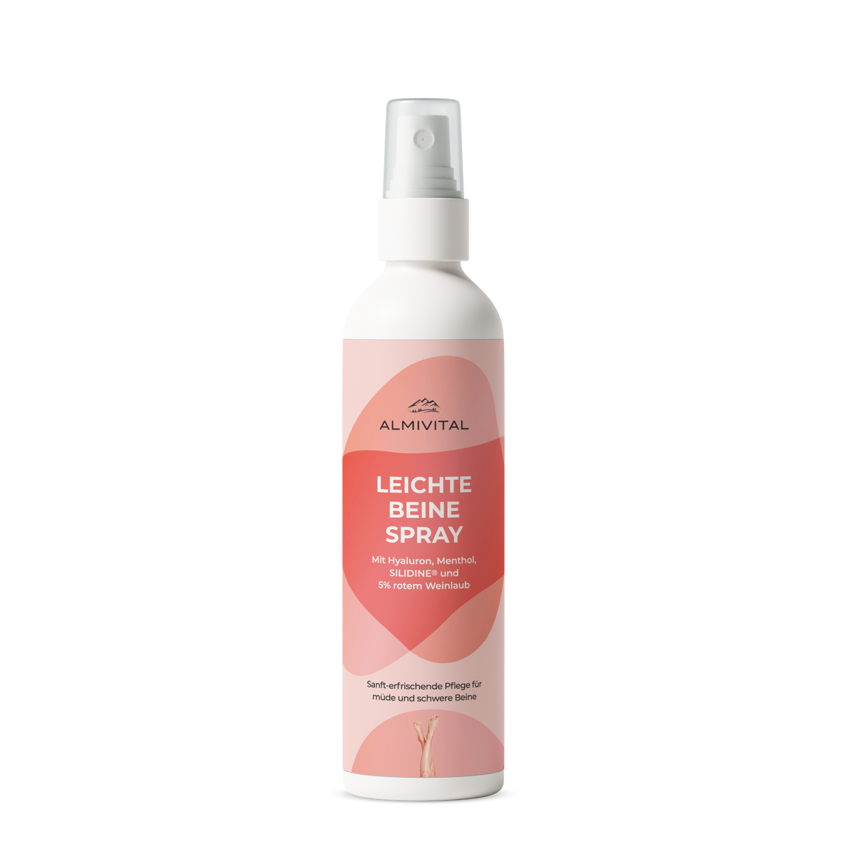 ALMIVITAL Leichte Beine Spray 250 ml – Erfrischung und Pflege für müde Beine