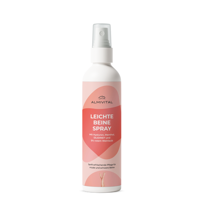 ALMIVITAL Leichte Beine Spray 250 ml – Erfrischung und Pflege für müde Beine