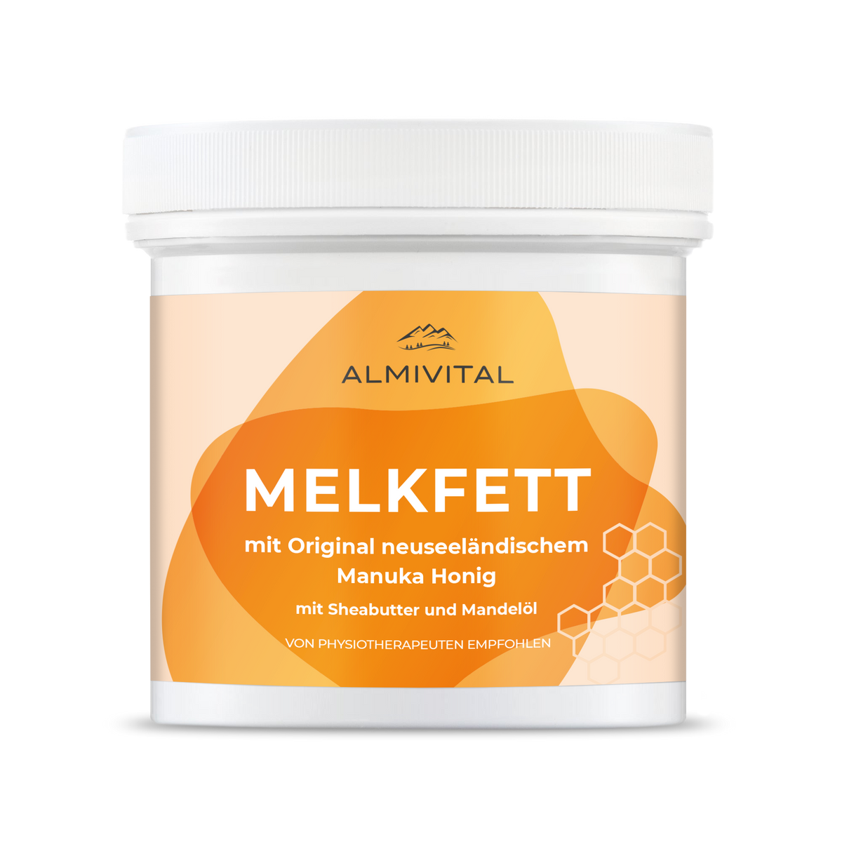 ALMIVITAL Melkfett 250 ml – Reichhaltige Pflege mit Manuka Honig für trockene Haut