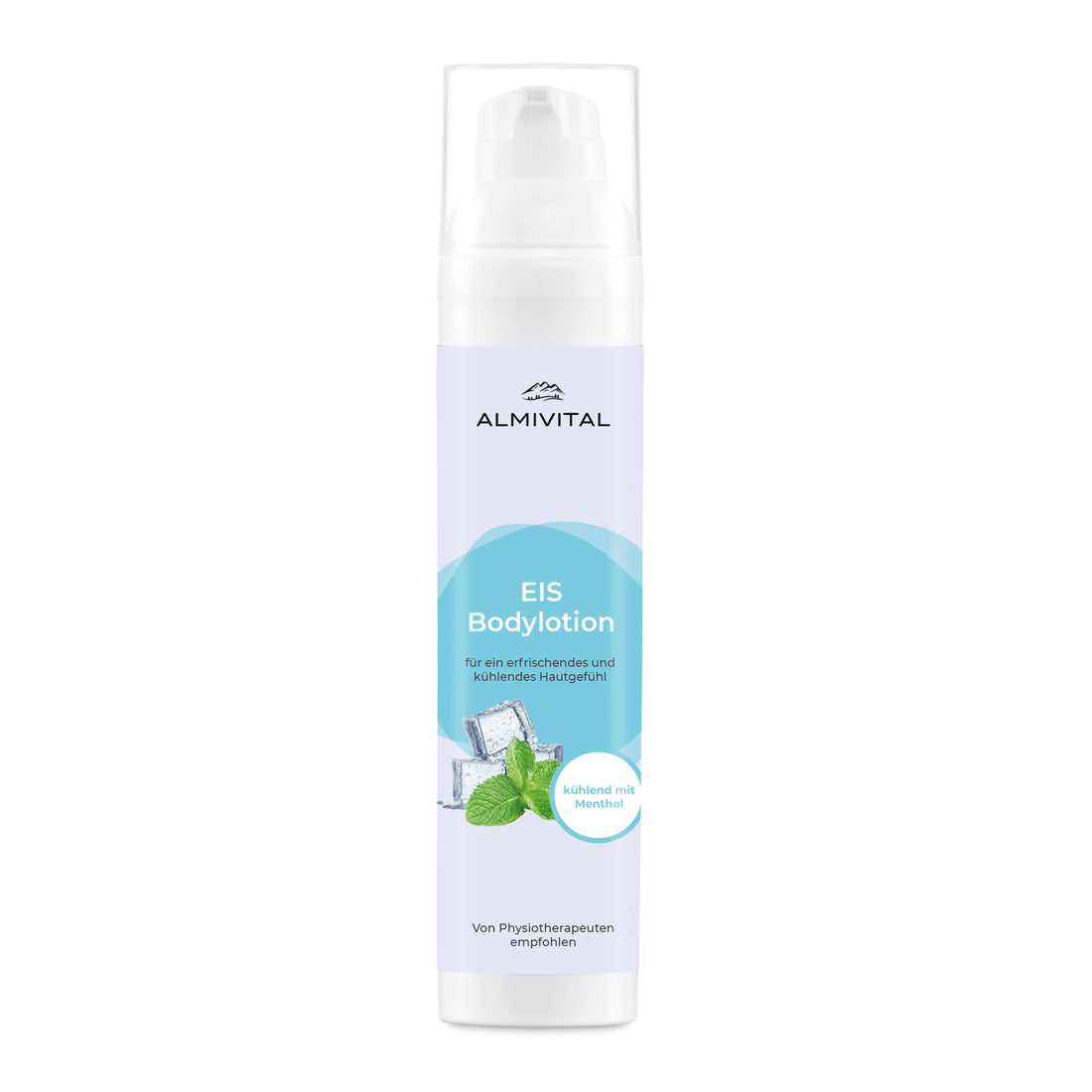 ALMIVITAL Eis Bodylotion 200 ml – Kühlende Pflege mit Menthol für frische Haut