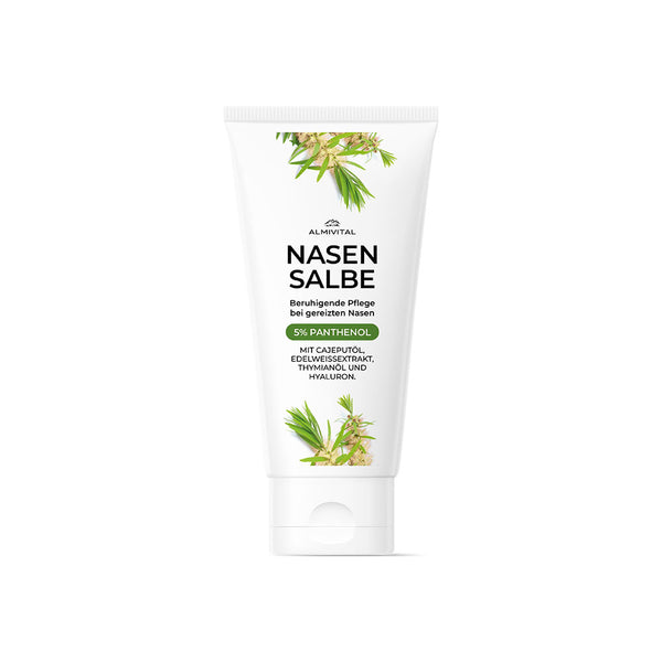 ALMIVITAL Nasensalbe mit Cajeputöl und Edelweiß Extrakt 100ml