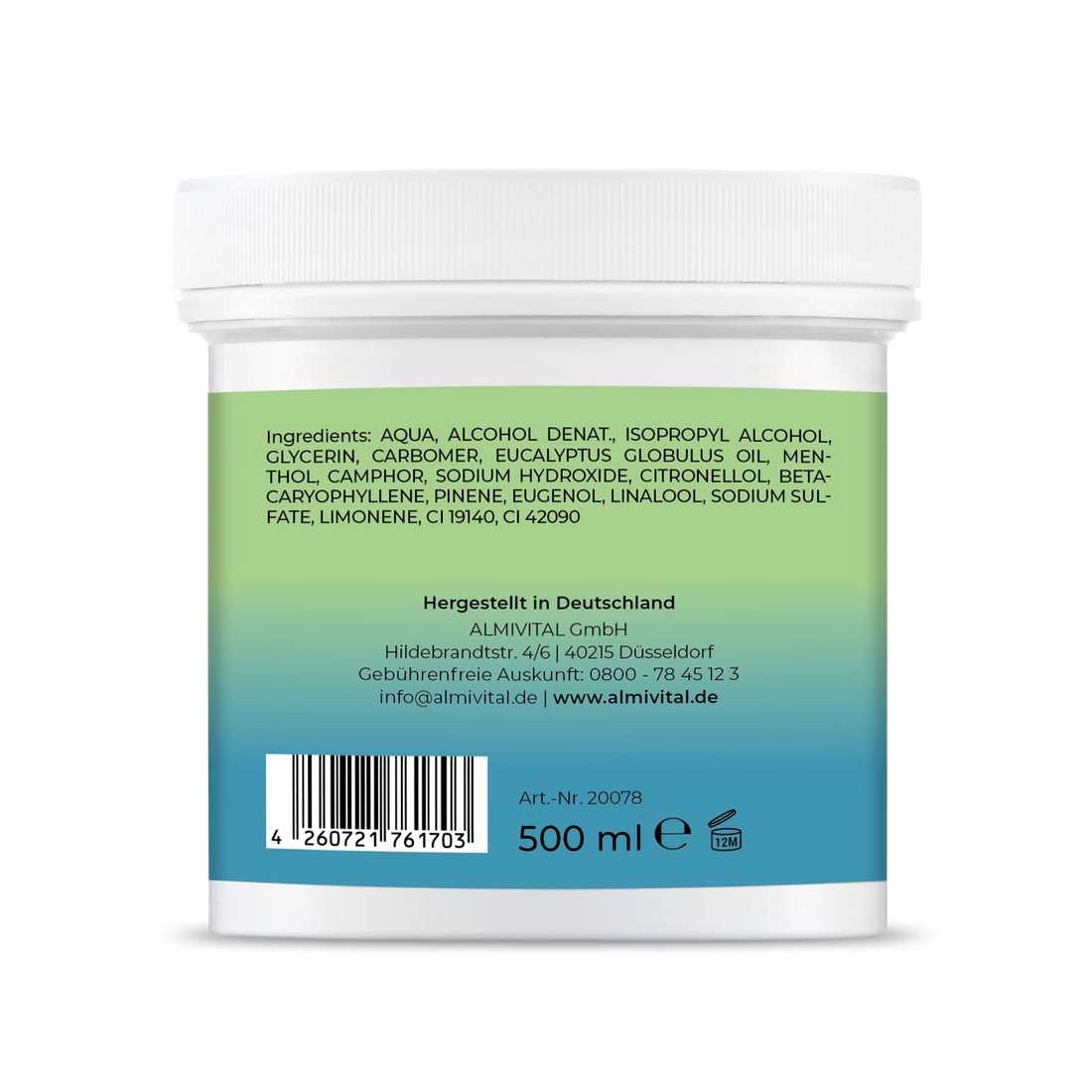ALMIVITAL Power Kühlgel 500ml