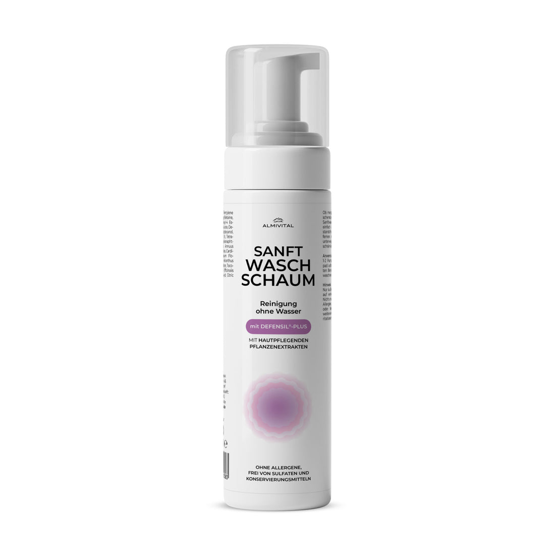 ALMIVITAL Sanftwaschschaum (ohne Abspülen) 200ml