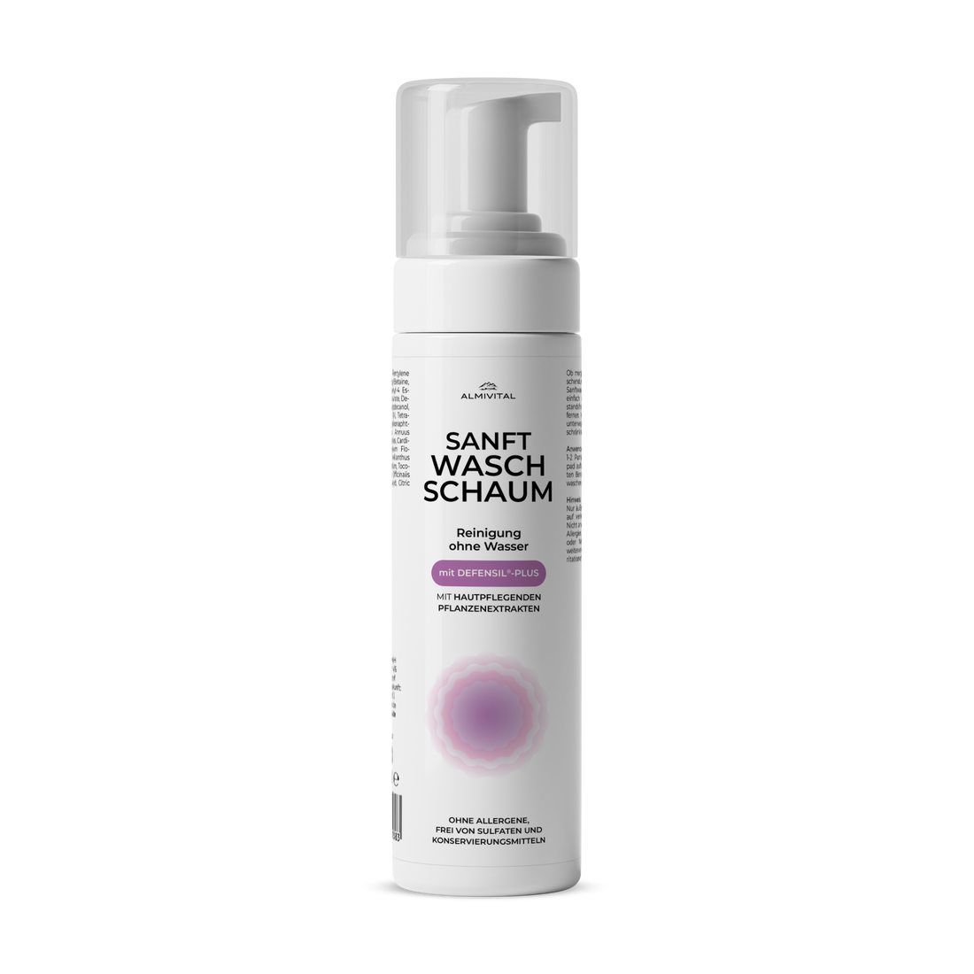 ALMIVITAL Sanftwaschschaum (ohne Abspülen) 200ml