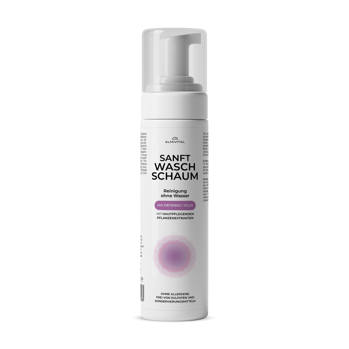 ALMIVITAL Sanftwaschschaum (ohne Abspülen) 200ml