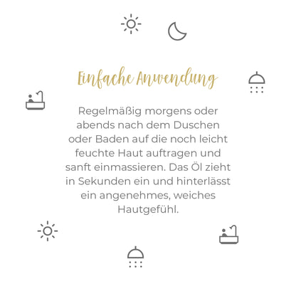 ALMIVITAL Schwarzkümmel Körperpflegeöl 200 ml – Pflegend &amp; sofort einziehend