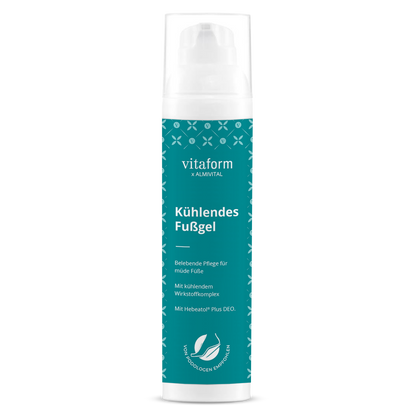 VITAFORM x ALMIVITAL Kühlendes Fußgel – Frische für müde Füße 200ml