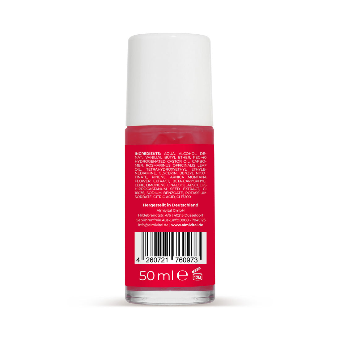 ALMIVITAL Wärme Roll On mit Arnikaextrakt, 50ml