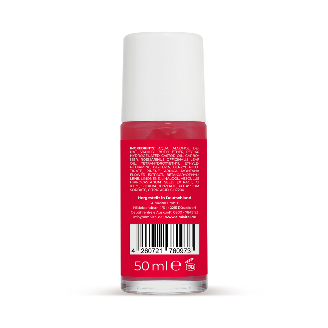 ALMIVITAL Wärme Roll On mit Arnikaextrakt, 50ml