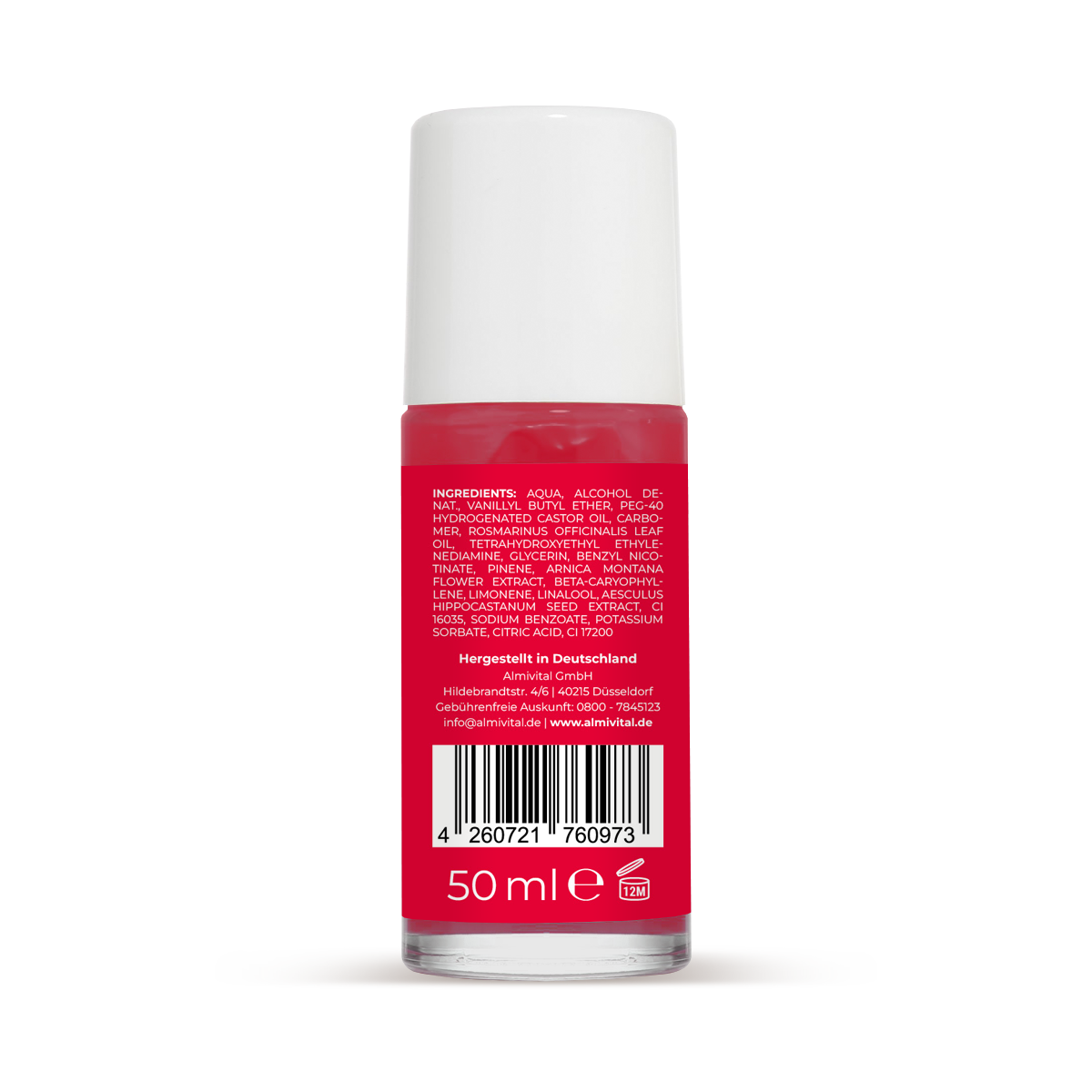 ALMIVITAL Wärme Roll On mit Arnikaextrakt, 50ml