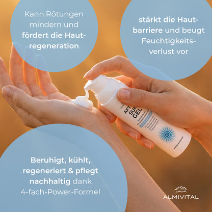 ALMIVITAL After Sun Gel – Sanfte Soforthilfe für sonnengestresste Haut 200ml
