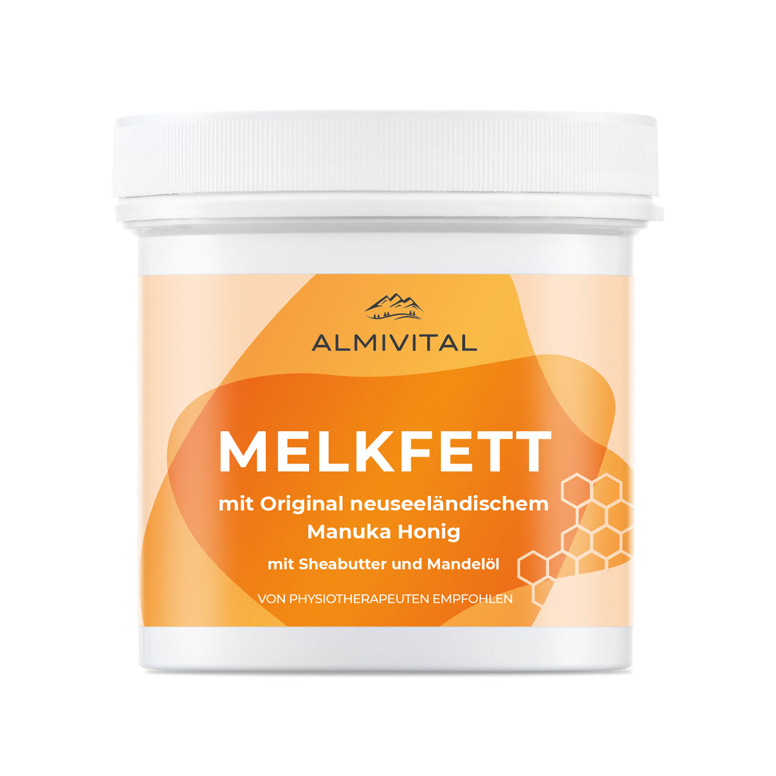 ALMIVITAL Melkfett 250 ml – Reichhaltige Pflege mit Manuka Honig für trockene Haut