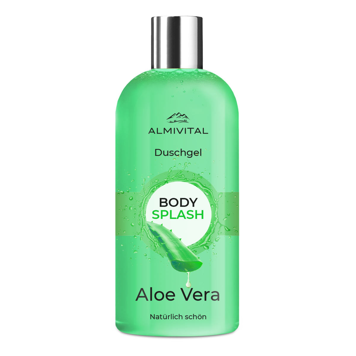 ALMIVITAL Bodysplash Bade- und Duschgel 500 ml – Erfrischende Pflege mit Aloe Vera